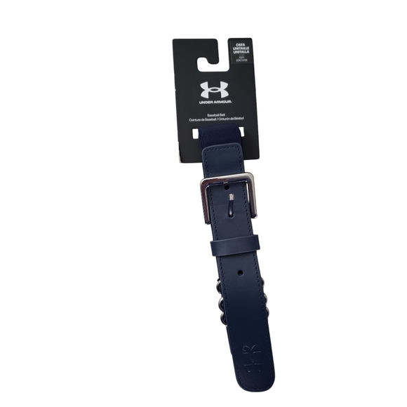 Under Armour Navy Baseball Belt NWT OSFA - Picture 1 of 3